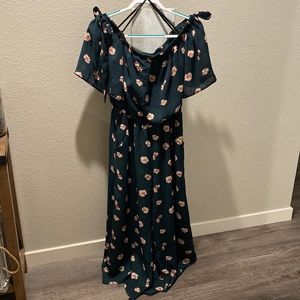 Luxology Flowy Off The Shoulder Romper